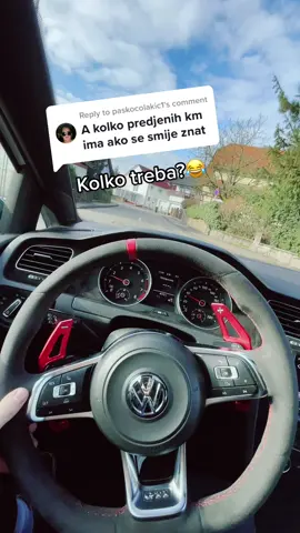 Reply to @paskocolakic1 kolko treba?🤣 #fy #fyp #foryou #foryoupage #viral #carsoftiktok #balkan #matejlenart #lenart #mk7gti #gti #golfgti