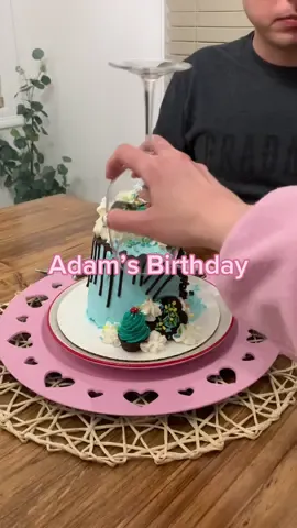 Have you ever eaten cake this way? #birthday #husband #husbandwife #husbandandwife #husbandwifecomedy #husbandsoftiktok #couple #cake #couples