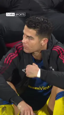 غضب رونالدو بعد استبداله. هل كان قرار المدرب سليم برأيك؟ 🤔