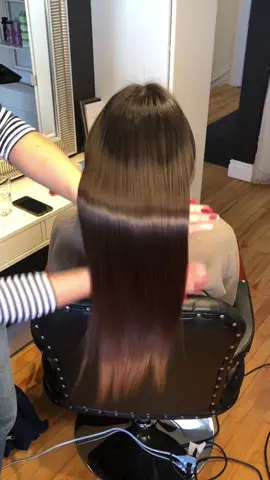 #nanoplastia #hairtreatment #wavyhair #straighthair #silkyhair #hairgoals #montrealhairstylist #montrealsalon #fyp #mtl