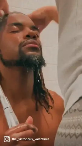 I love to see my husband looking his best and I love that I can contribute to the process😍🥰Whatever he needs, his wife has at home😅 #Love