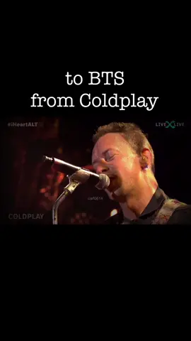 Coldplay dedicated Yellow to BTS #bts #fypシ #kpop #coldplay #coldplayxbts #CloseYourRings #ArbysDiabloDare