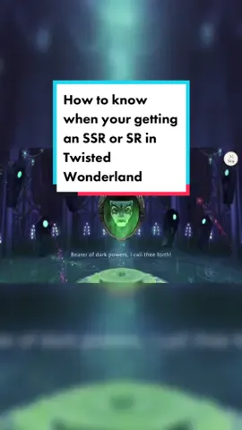 Here’s how to know if there’s an SSR or SR card in your rolls! #twistedwonderland #twst #twsteng #twstenglish #twistedwonderlandenglish