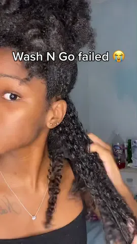 Draft cause my hair been in protective styles for a minute.. 😅 but yh this was a fail. #washngo #naturalhairstyles #protectivestyles #fyp #4b