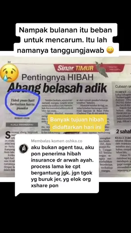 Balas kepada @oshka.co waris kita tanggungjawab kita, dari kita hidup sampai bila2. #takafulawareness #rancak #IMAddicted tq sis atas testimoni