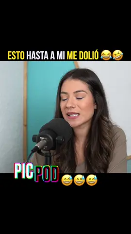 Aún me sigue doliendo 😂😂 diste justo en donde duele😅😂 @paosanchezgt #PicPod #PicPodcast #Podcast #latinoamerica #España