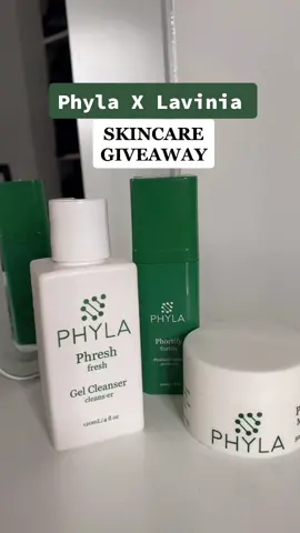 Phyla X Lavinia Skincare Giveaway! 🌿 #skincaregiveaway #beautygiveaway #SkinCare101 #skincaregoals #acneskincare #skincaretips #glowyskin #fy #acne