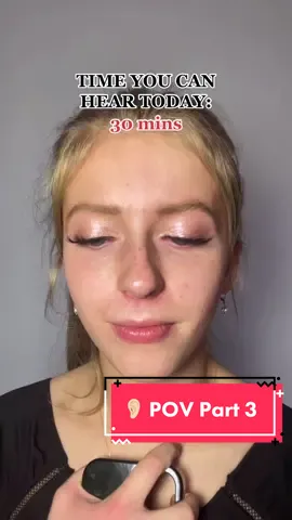 Reply to @thespianunicorn  PART 3 #pov: ur given a certain amount of time to hear everyday… | part 4? | ib @jacerand0lph @peakwak #fyp #foryou #viral