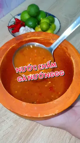 Công thức làm NƯỚC CHẤM GÀ NƯỚNG ngon ngất ngây mê say 😋😋😋 #mcv #minncookie #AnCungTiktok #TetDuDay #TetHungKhoi #nuoccham #sauce