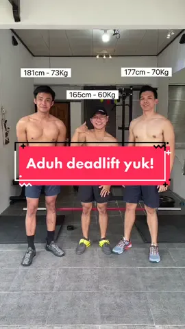 Kira2 ngaruh tinggi  badan ngaruh ke angkatan deadlift? @dionysiussubali @dodyhudaya #fyp #fypシ #deadliftchallenge