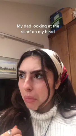 acting as if he’s never seen my hair like this before