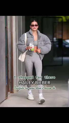 Saved in my LOCKER 💚 #haileybieberstyle #haileybieberoutfits #haileybieber #modeloffdutyoutfits #pradapuffer #pufferjacket