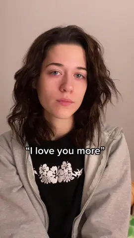 A trophy for the I love you more contest 🏆