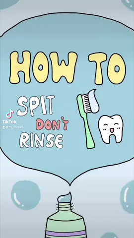 🪥How to spit don’t rinse🦷 เมื่อดูคลิปจบแล้วสามารถร่วมตอบคำถามกันได้ที่ link หน้า bio น้าา🌟 #fyp #fypシ #ฟีด #dentist #dental #fluoride #toothpaste #foryou #fy #spitdontrinse