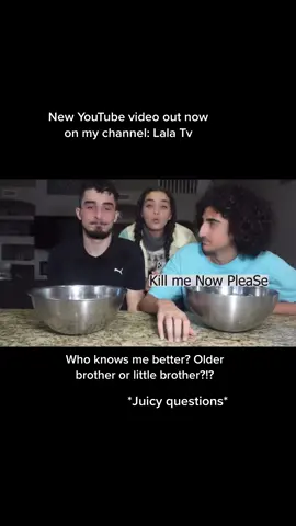 Click link in my bio to see the youtube video:  My brother answering juicy questions and seeing who knows me better?!? @mony_sadi @sarim4bm #brothers