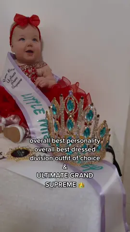 Reply to @haeleensmith SO PROUD OF MY LITTLE PEANUT 🥰🥺 I will be posting more pictures on my instagram!! #ruthiesfirstpageant #RufflesOwnYourRidges