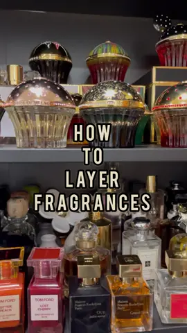 Layering fragrances #fragrancetiktok #fypシ #perfumetiktok