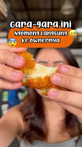 Gara-gara ini aku jadi ngomong langsung ke ownernya🙄 #serunyakuliner