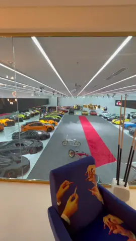 Crazy garage in Dubai  🤯 #TheSpace #carsoftiktok