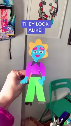 I can’t pass up #picasso #lookalike #fyp #foryoupage #paperpeople #artproject #allieville #artistsoftiktok #arttok #tiktokart #tiktokartists #puppet