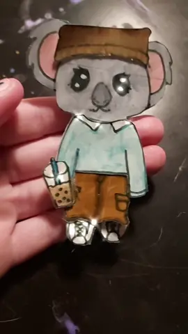 Making a koala paper animal!☆🐨#foryou #art #fypシ #drawings #drawing #creative #fy #fyp #paperduck #paperducks #paperanimal #paperanimals #paperkoala
