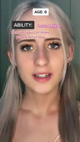 #pov on your 6th birthday you get a special ability. You’re a “love maker” (ib @mickeyngx)