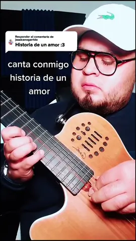 💙🎸✨🎤 #historiadeunamor #bolero #cantaconmigo #karaoke #requinto
