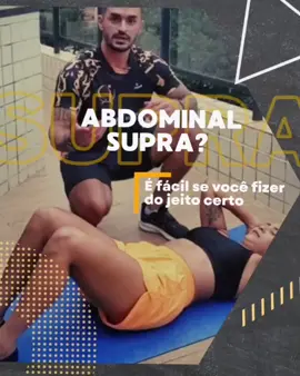 VOCÊ SABE EXECUTAR O ABDOMINAL SUPRA DE MANEIRA CORRETA E EFICIENTE? #juniorponcempersonaldigital #treinoemcasa