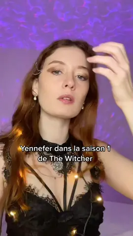 Inspiré de @Matylda Hej 🥰 C’était tellement ça dans la série haha #thewitchernetflix #thewitcher #yennefer #yenneferofvengerberg
