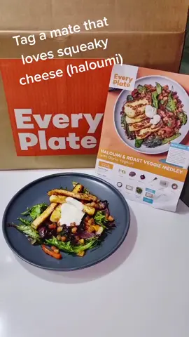 #ad This haloumi & roast vegetable melody from @everyplate.au was super TASTY!! My body is still thanking me for all those veges!!  #mealkit #everyplateau #linkinbio
