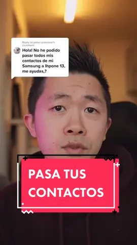Reply to @pelon.pelonete pasa tus contactos a iPhone #ios #iphone #android #iphonetricks #iphone13 #tipsandtricks #techtok