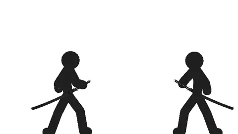 Messing about with sounds and effects 😁 #animation #katana #fight #me #lmao #animator #fun