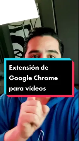 ¡Extensión de Google Chrome para vídeo! 🔵 #fyp #LearnOnTikTok #onlinetools #productivity #hack #markething
