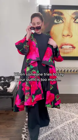 What is too much? Wear what makes you happy! #fashiontiktok #FashionAdvice #styleinspo #thejacketlooksgreat #fashion #winteroutfit #OOTD #fashioninspo