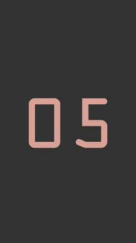 5 Second Timer - Black Palette #blackorange #alarmclock #relax #peace #ASMR