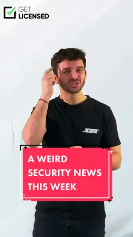 It’s been a weird week in the world of security 🤔😂 #security #securityguard #securityfunny #fyp #news #securitynews #newsupdate #mcdonalds #funny