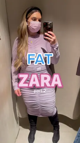 My #FatAtZara series continues! #fyp #foryou #zara #plussize #midsize #plussizeedition #plussizefashion #midsizefashion #intuitiveeating #fat #curvy