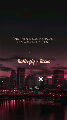 Butterfly x Boom 🧨 #shihomusic #music #lyrics #foryou #edit #trend #duet