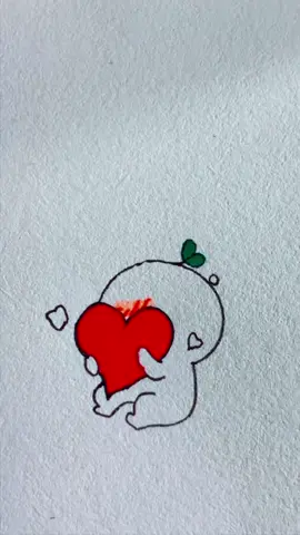 I love you all ❤️🥰 #foryou #sketch #iloveyou #cutedraw #pen