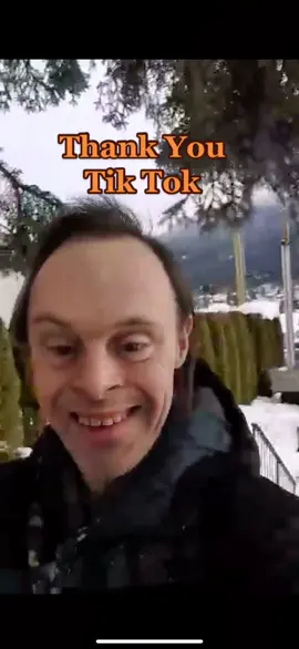 Reading my #thankyou letter to #tiktok and my #followers and #friends. #Loveyou all so much. #inspired #happy #downsyndrome #downsyndromeawareness