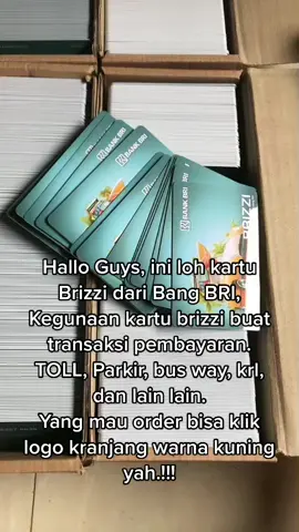 Yang mau order kartu brizzi dari bang BRI #fyp #kartutol