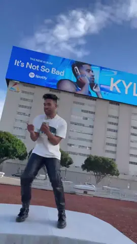 LOOK MOM IM ON DA BIGGEST BILLBOARD IN DA WORLD, comment your favorite song from the album 💖😁