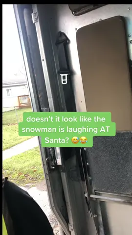 that snowman is up to no good