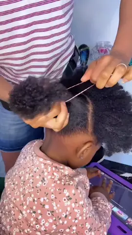 Kids hairstyle tutorial rubber bands hairstyle #childrenhairstyle #kidshairstyles #naturalhair #4chair #olivia_chukwu