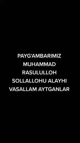 ASSALOMU ALAYKUM DOʻSTLAR