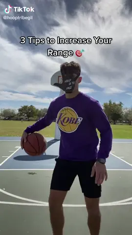 3 simple tips to increase your range🏀 #NBA #basketball #basketballtraining #fyp