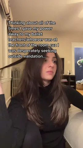 Moral of the story. Therapy is a beautiful thing. #ballet #balletdancer #ballettiktok #therapy #seekingvalidation