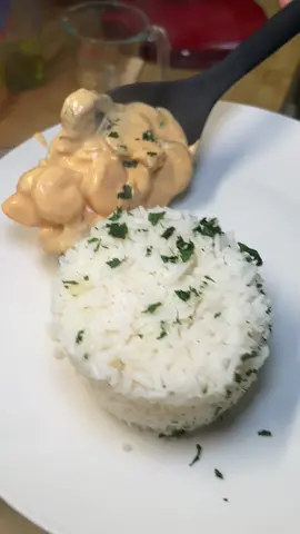 Brazilian Shrimp Strogonoff - full video on my YouTube channel #BrazilianShrimpStrogonoff