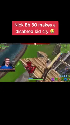 Do you think Nick should’ve played another game with him?#foryoupage#fyp #foryou #fortniteclips #fortniteclans #fortnitememes #fortnitefunny #nickeh30
