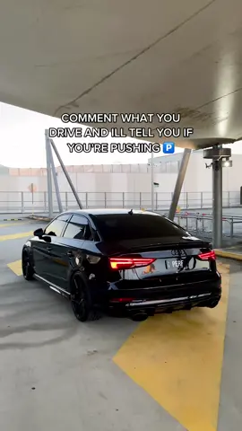 Comment what you drive 😮‍💨 #audi #rs3 #pushingp #audisport #cars #sportcar #fyp #cartok